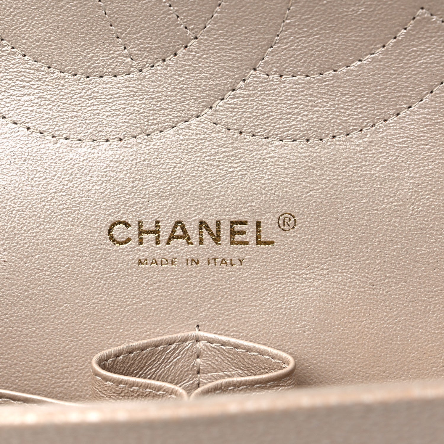 Chanel Pearly Caviar Quilted Jumbo Double Flap Light Beige 7 of 16