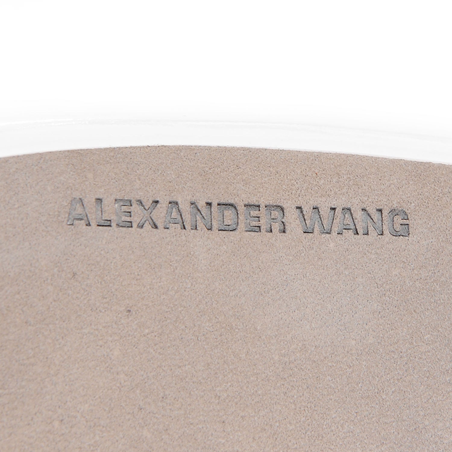 Alexander Wang Calfskin Natasha 120 Ankle Booties 37.5 Peroxide 6 of 8