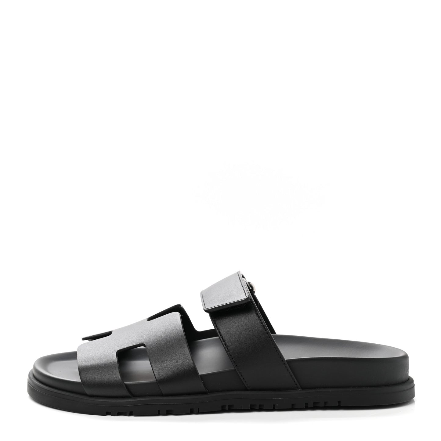 Calfskin Womens Chypre Sandals 38 Black