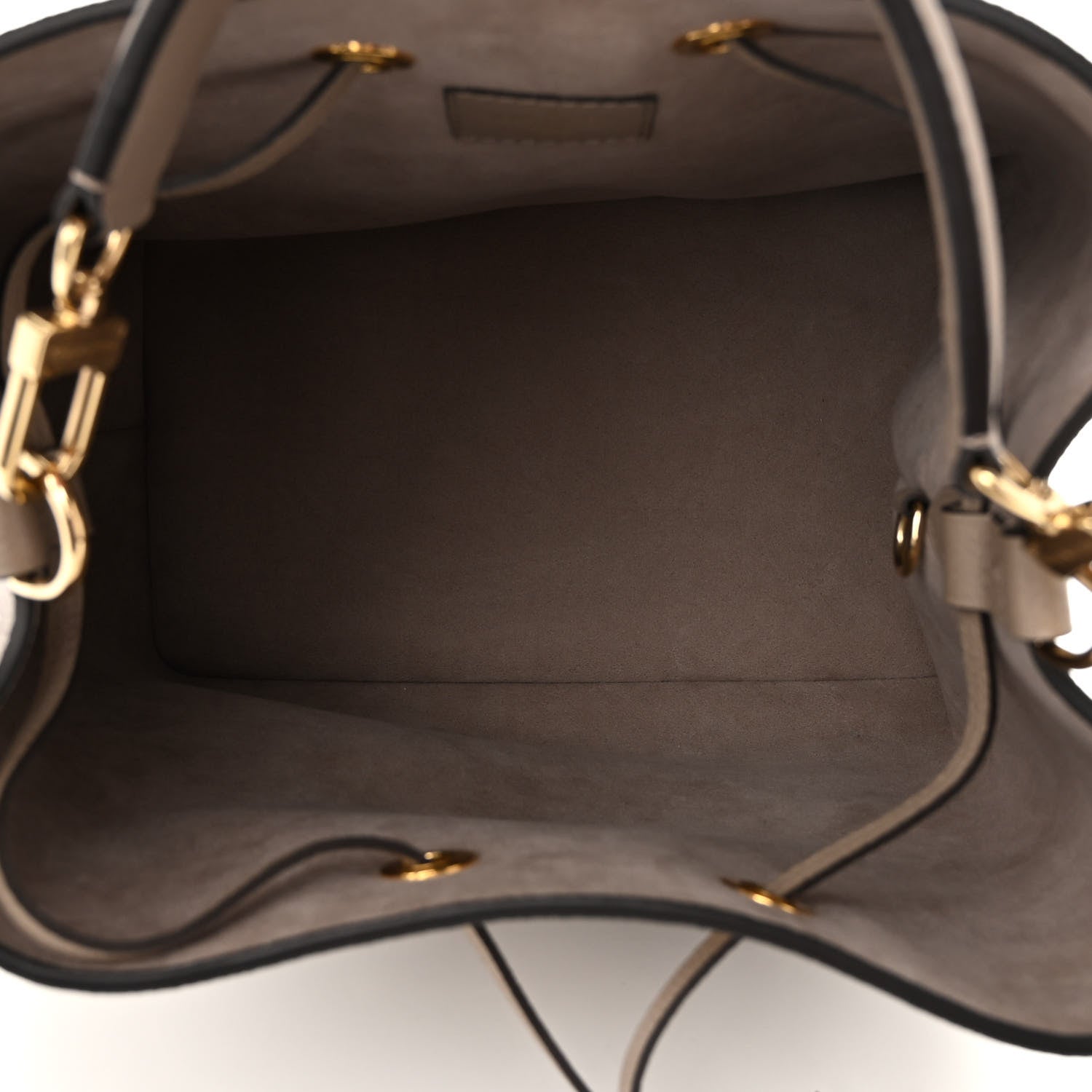 Louis Vuitton Empreinte Monogram Giant Neonoe MM Tourterelle Creme 5 of 10