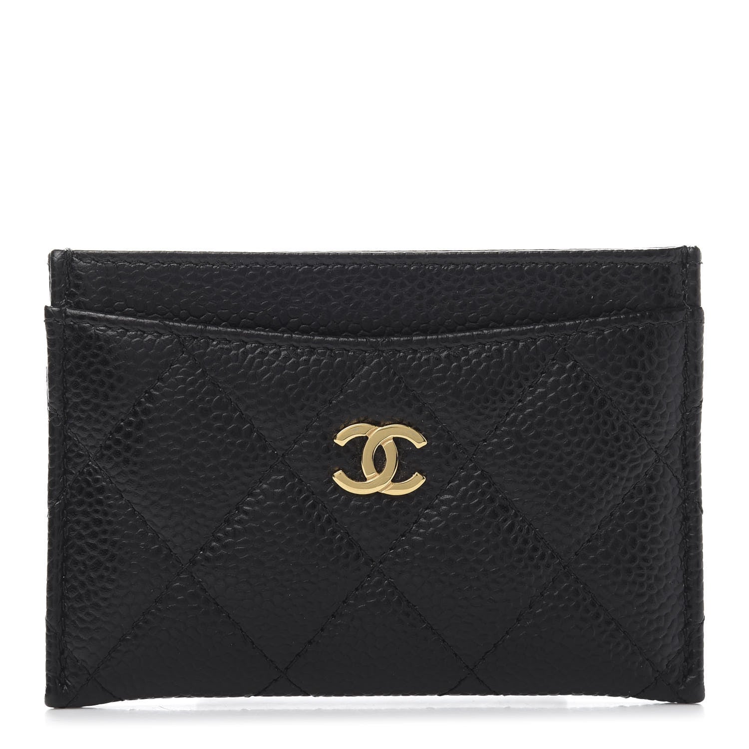 Chanel Caviar Quilted Card Holder Black 1 of 11