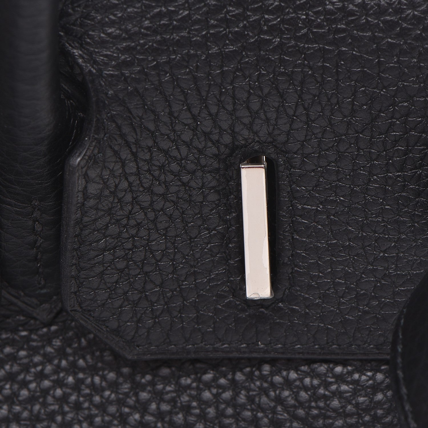 Hermes Taurillon Clemence Birkin 30 Black 20 of 28