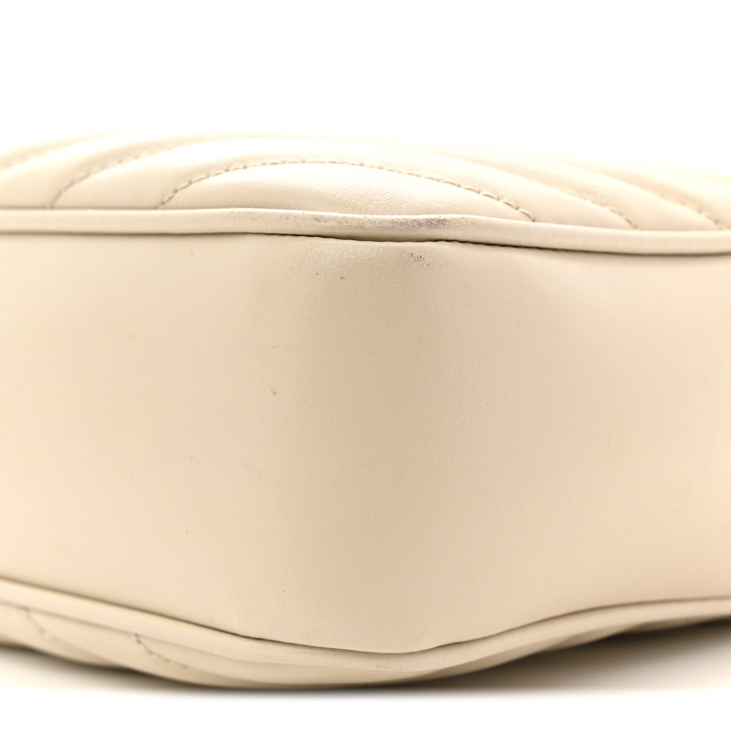 Saint Laurent Calfskin Matelasse Monogram Lou Camera Bag Crema Soft 10 of 14