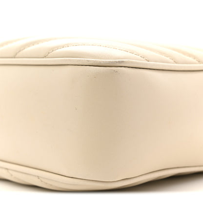 Saint Laurent Calfskin Matelasse Monogram Lou Camera Bag Crema Soft 10 of 14
