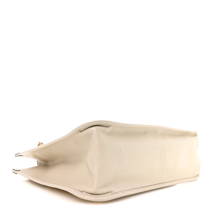 Gucci New Sakai Calfskin Lux Large Horsebit 1955 Tote Bag Mystic White 4 of 10