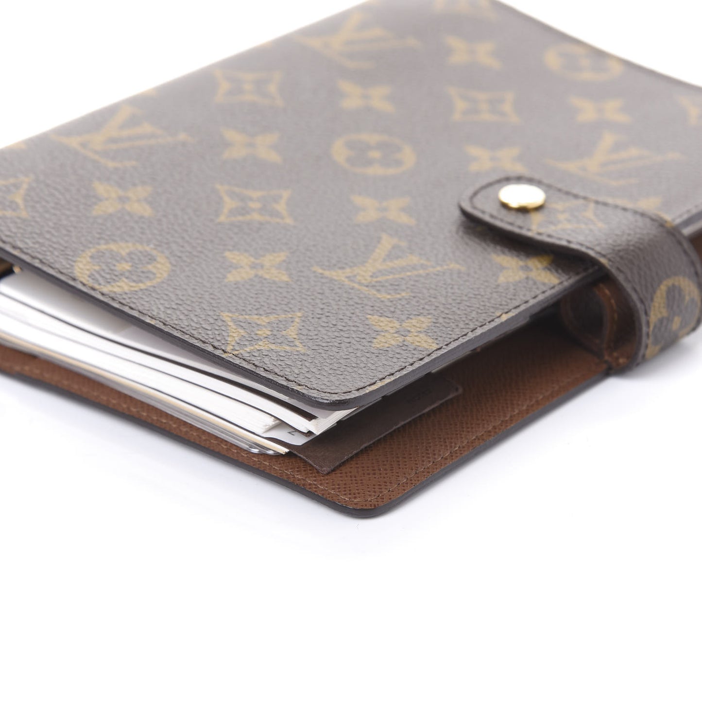 Monogram Medium Ring Agenda Cover