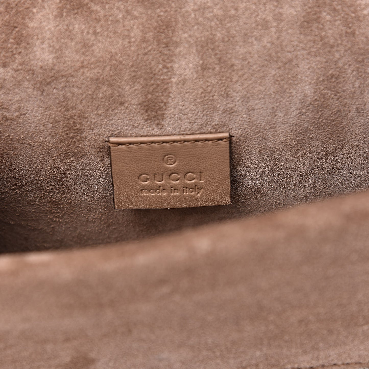 GG Supreme Monogram Mini Dionysus Shoulder Bag Taupe
