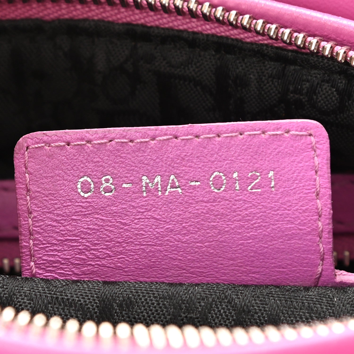 Christian Dior Lambskin Cannage Medium Lady Dior Pink 6 of 9