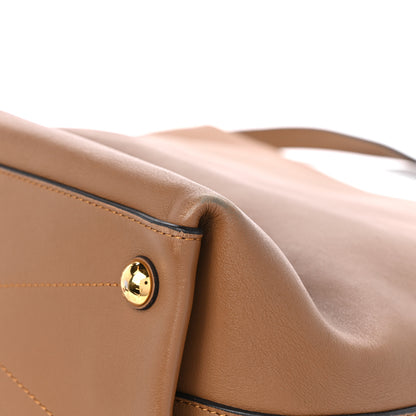 Louis Vuitton Veau Soie Calfskin Parnassea Bagatelle Hobo Hazelnut 12 of 14