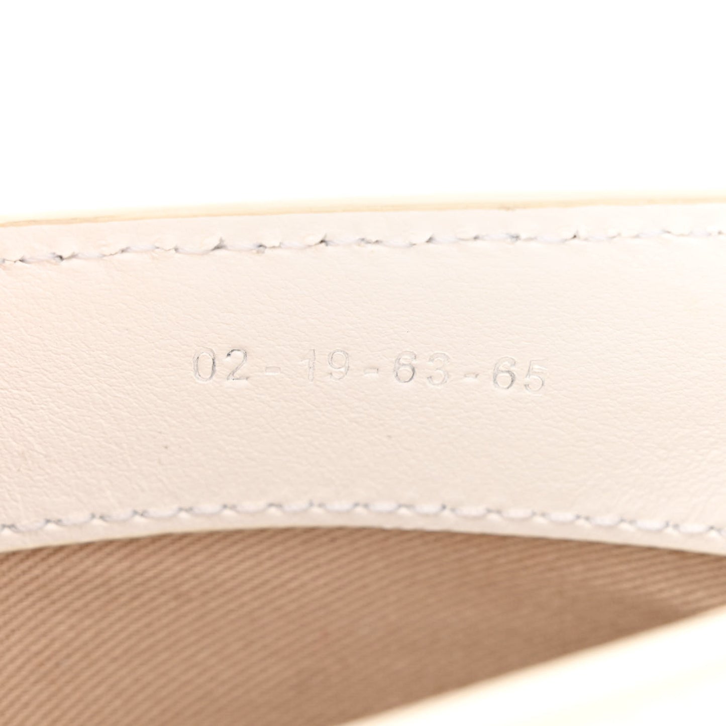 Calfskin Suede C Belt Bag Brilliant White