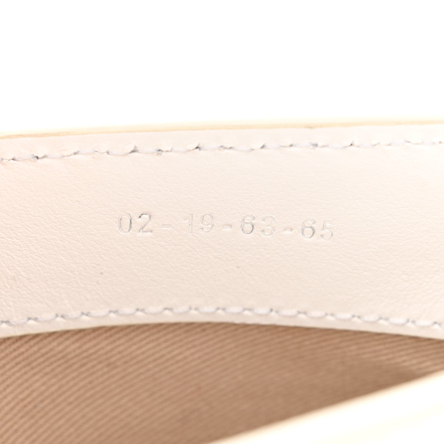 Chloe Calfskin Suede C Belt Bag Brilliant White 7 of 10
