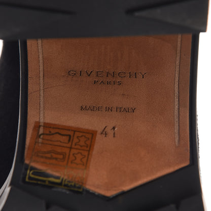 Givenchy Calfskin Suede Aviator Ankle Boots 41 Black 6 of 10