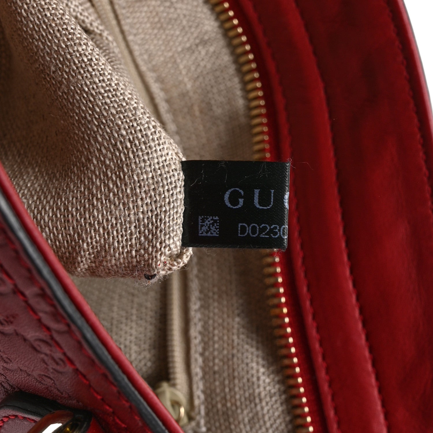 Gucci Microguccissima Small Bree Tote Red 8 of 11
