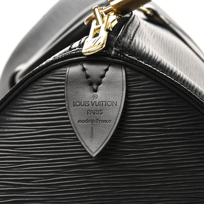 Louis Vuitton Epi Keepall 50 Black 6 of 11
