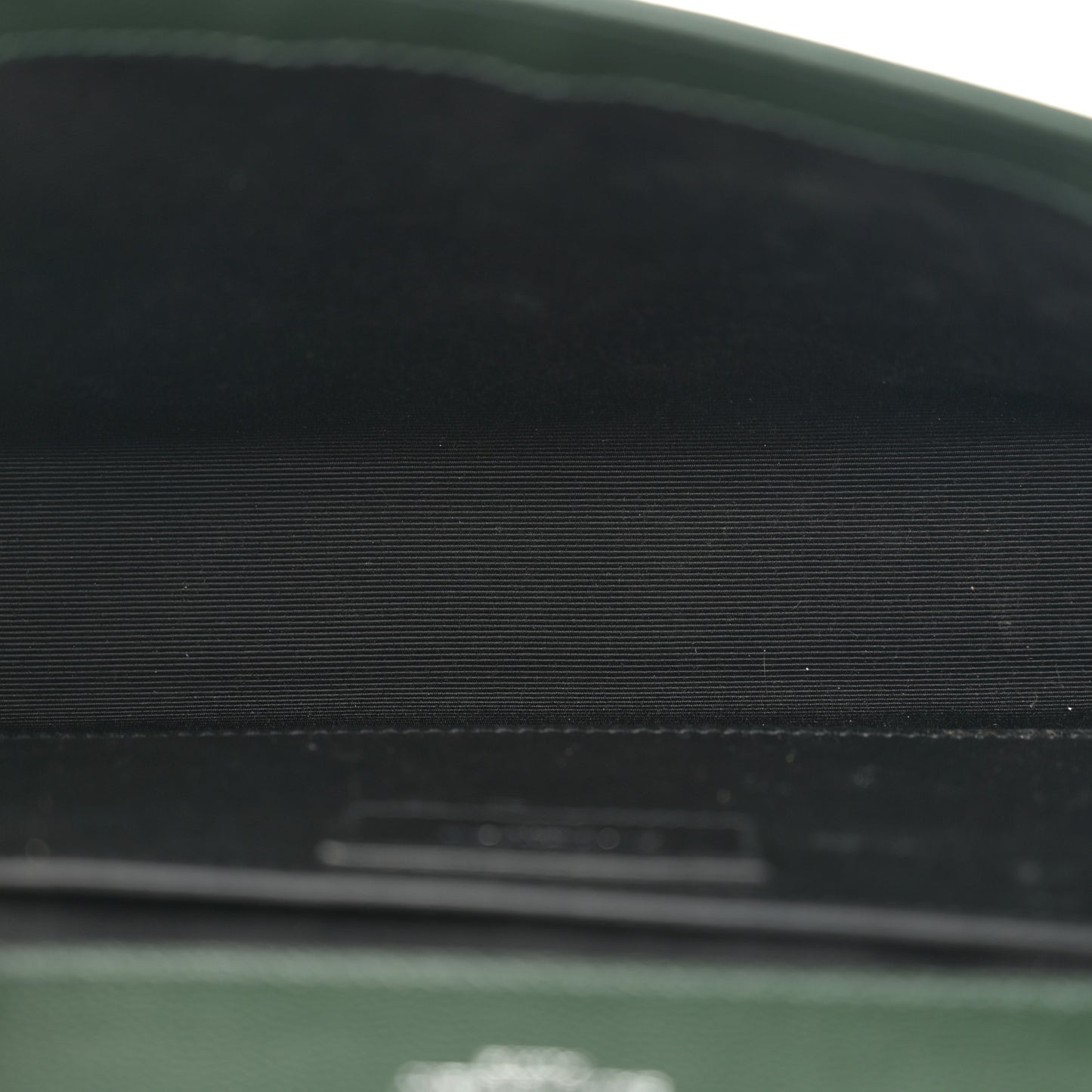 Grain De Poudre Medium Classic Monogram Kate Satchel Vert Fonce