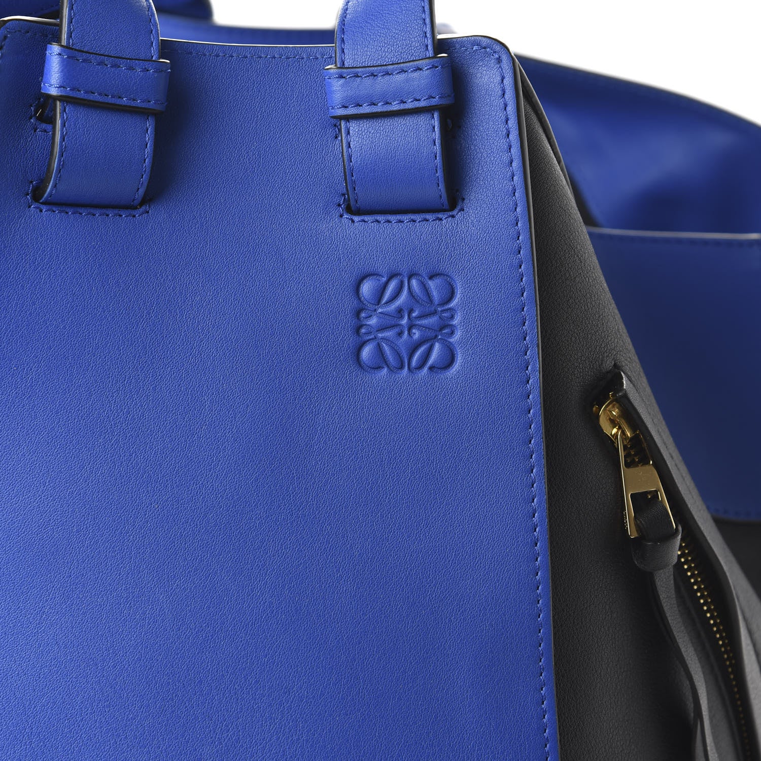 Loewe Calfskin Large Hammock Shoulder Bag Electric Blue 9 of 9