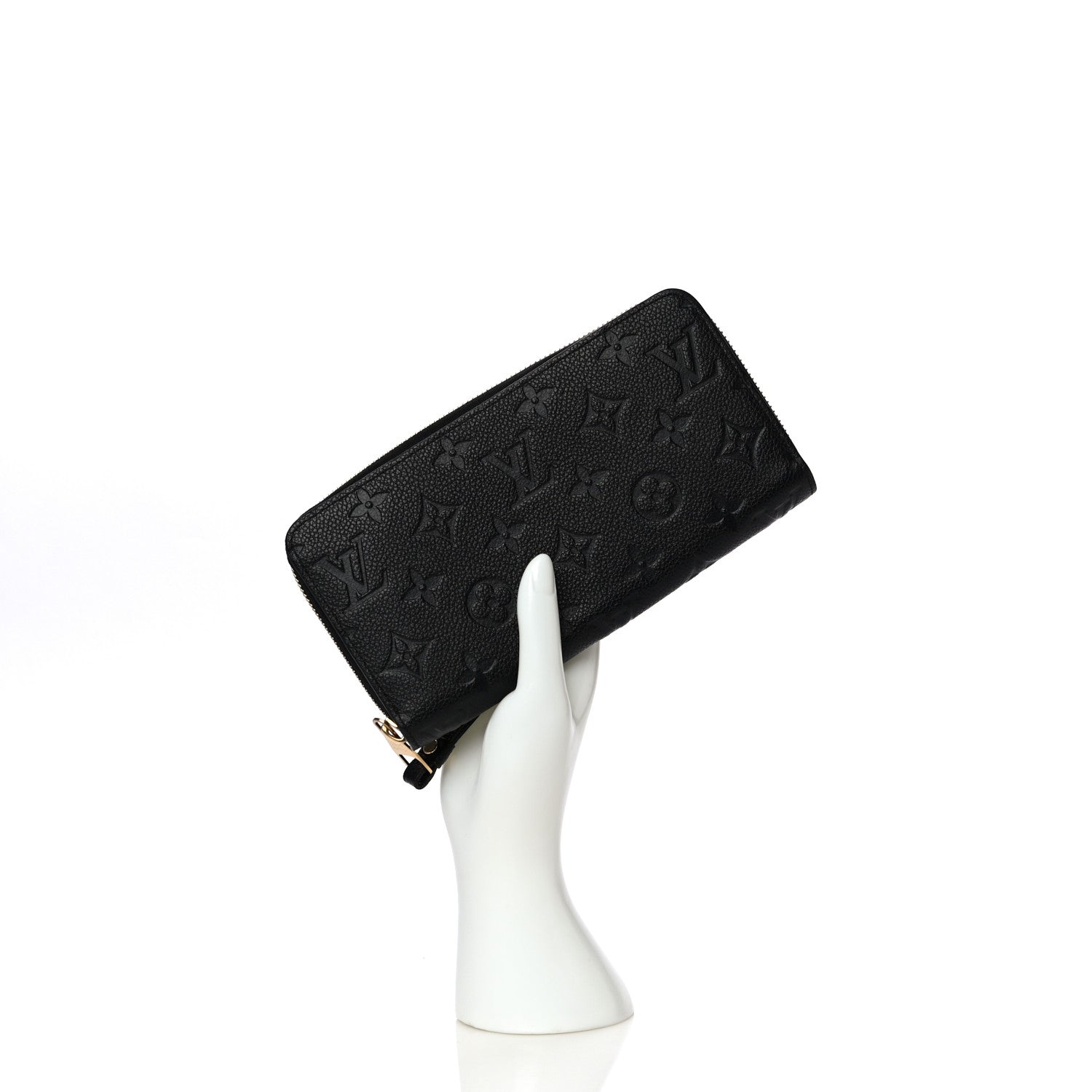 Louis Vuitton Empreinte Zippy Wallet Black 2 of 11