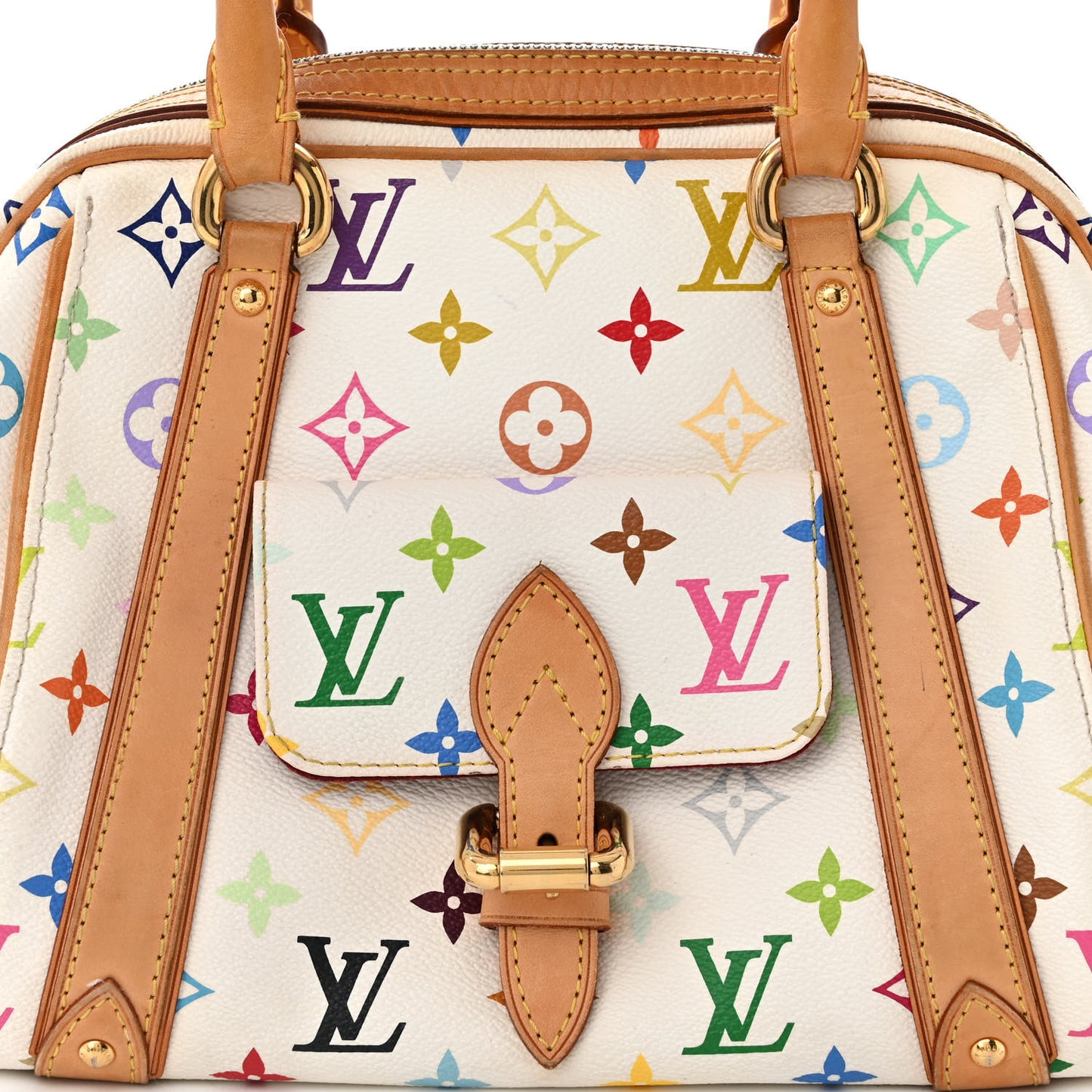 Monogram Multicolor Priscilla White