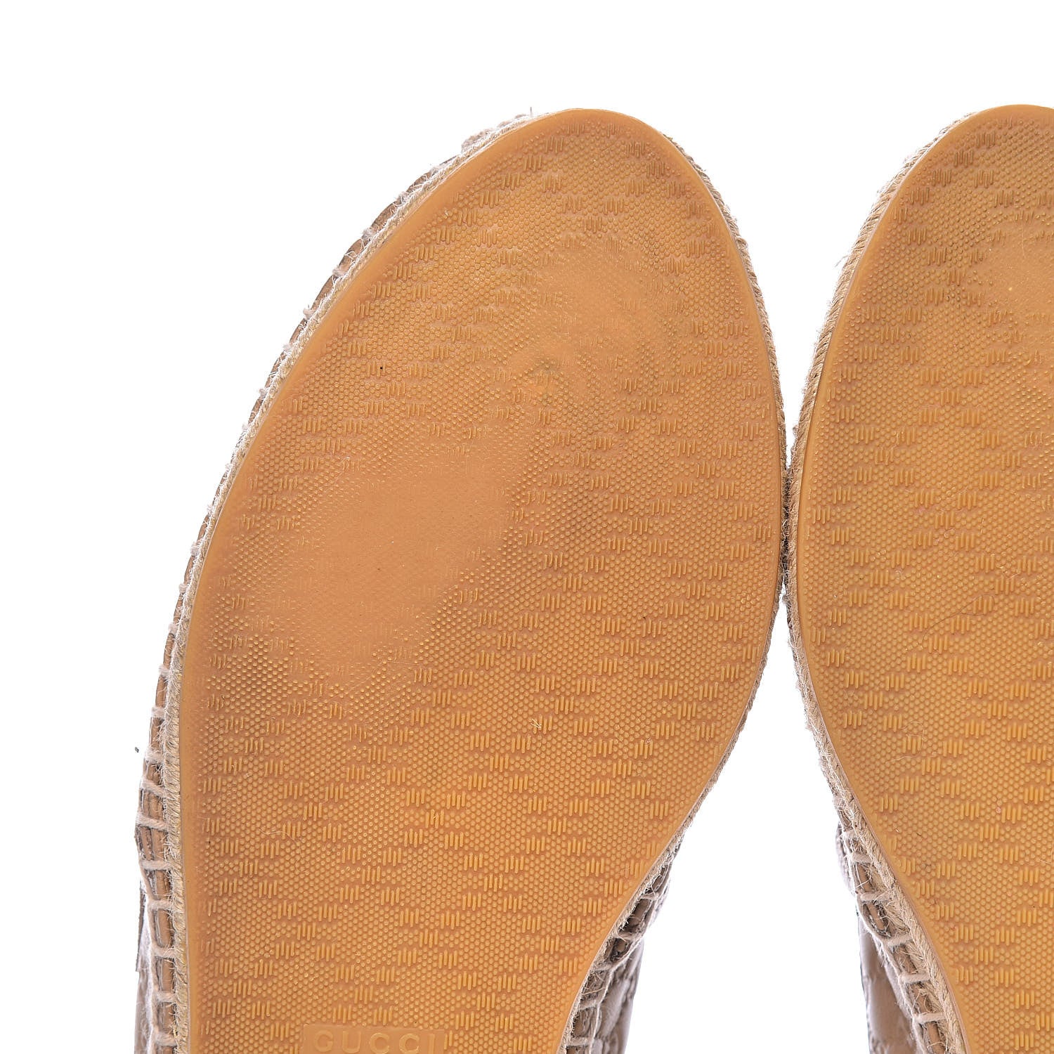 Gucci Guccissima Signature Espadrilles 40.5 Beige 9 of 15