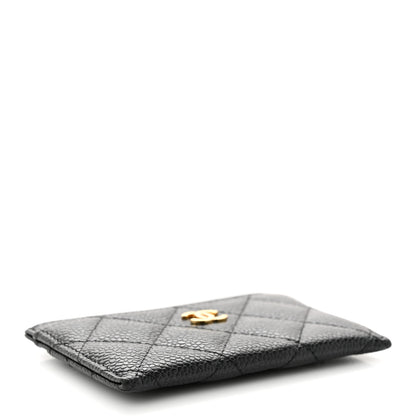 Chanel Caviar Quilted Card Holder Black 4 of 8