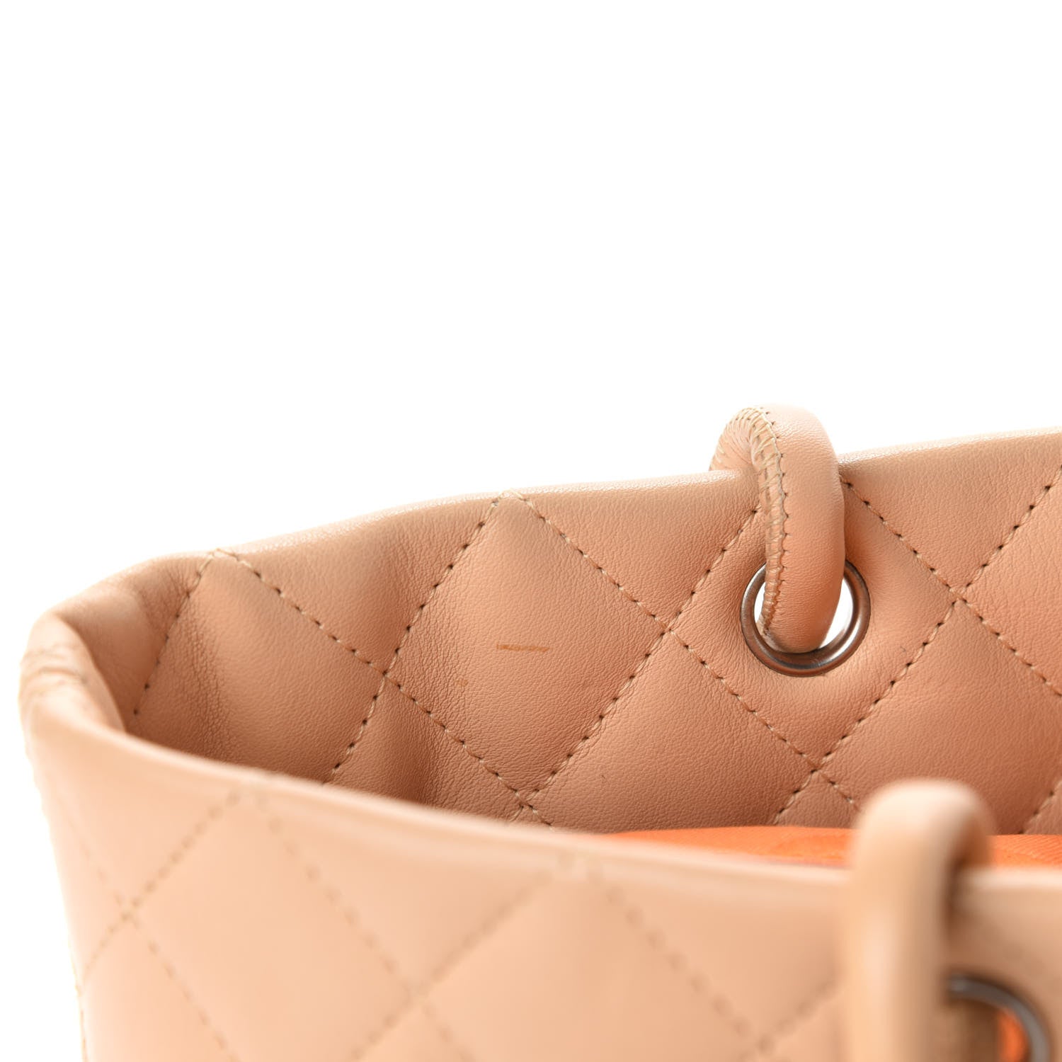 Chanel Calfskin Quilted Medium Cambon Tote Beige 9 of 12