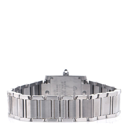 Cartier Stainless Steel 20mm Tank Francaise Quartz Watch 3 of 5