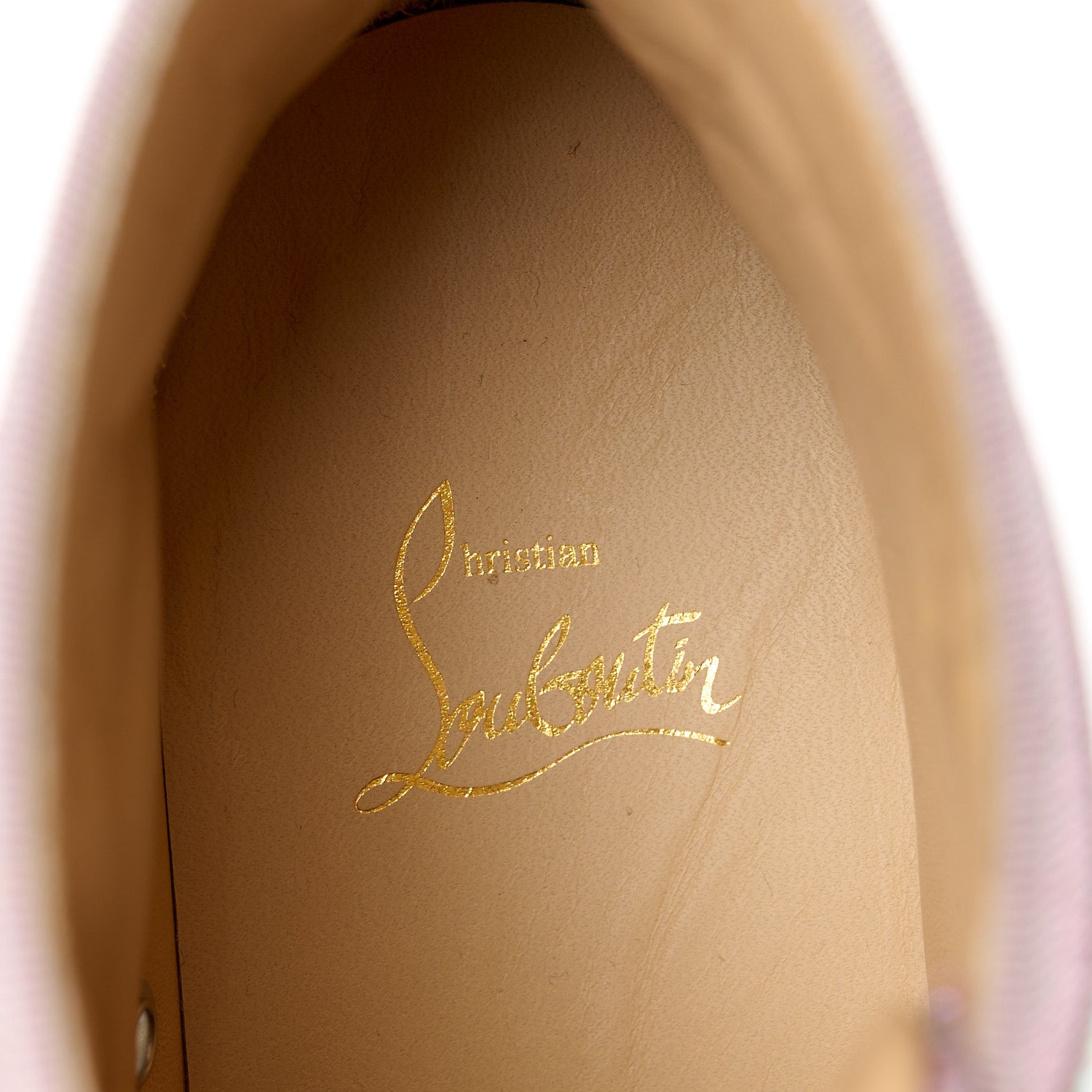 Christian Louboutin Strass Womens Super Louis Flat Sneakers 38.5 Version Lupin 8 of 11