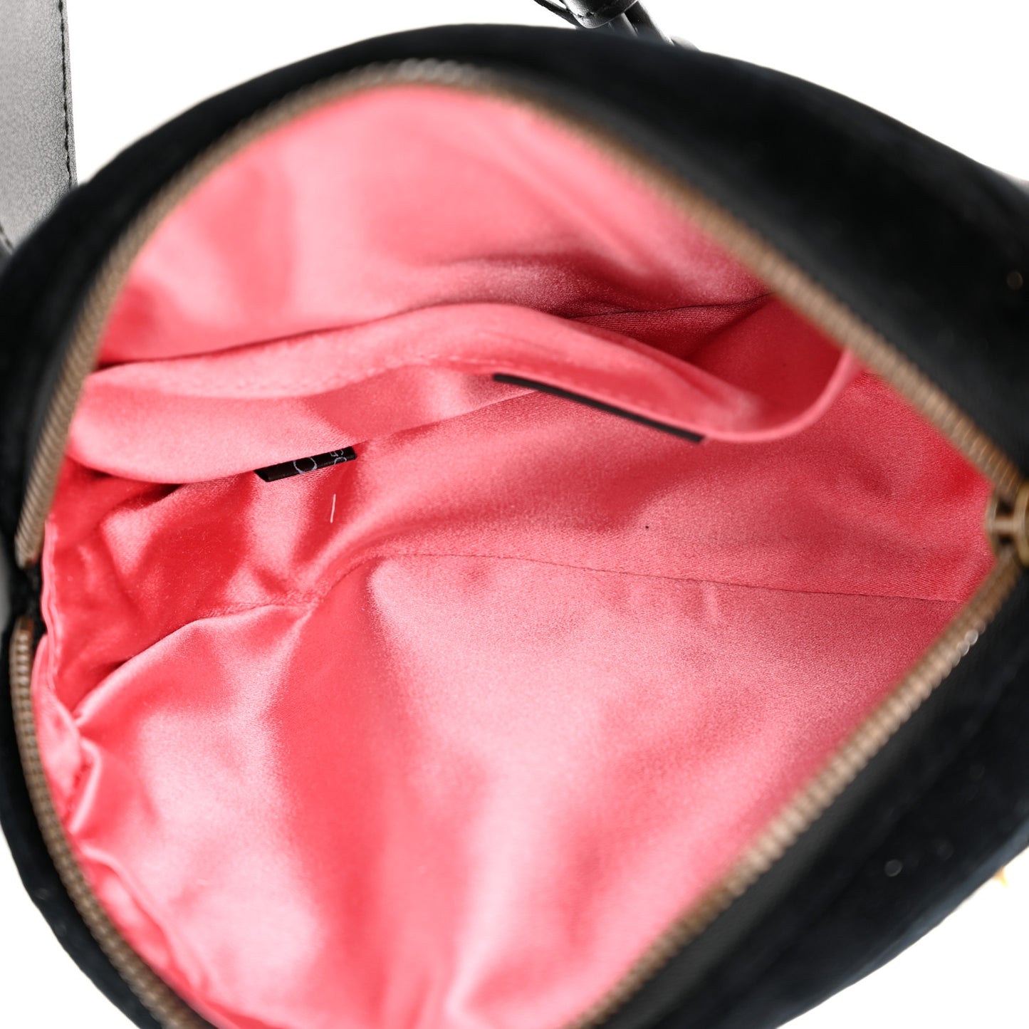 Velvet Matelasse Marquise Crystals GG Marmont Belt Bag 95 38 Black