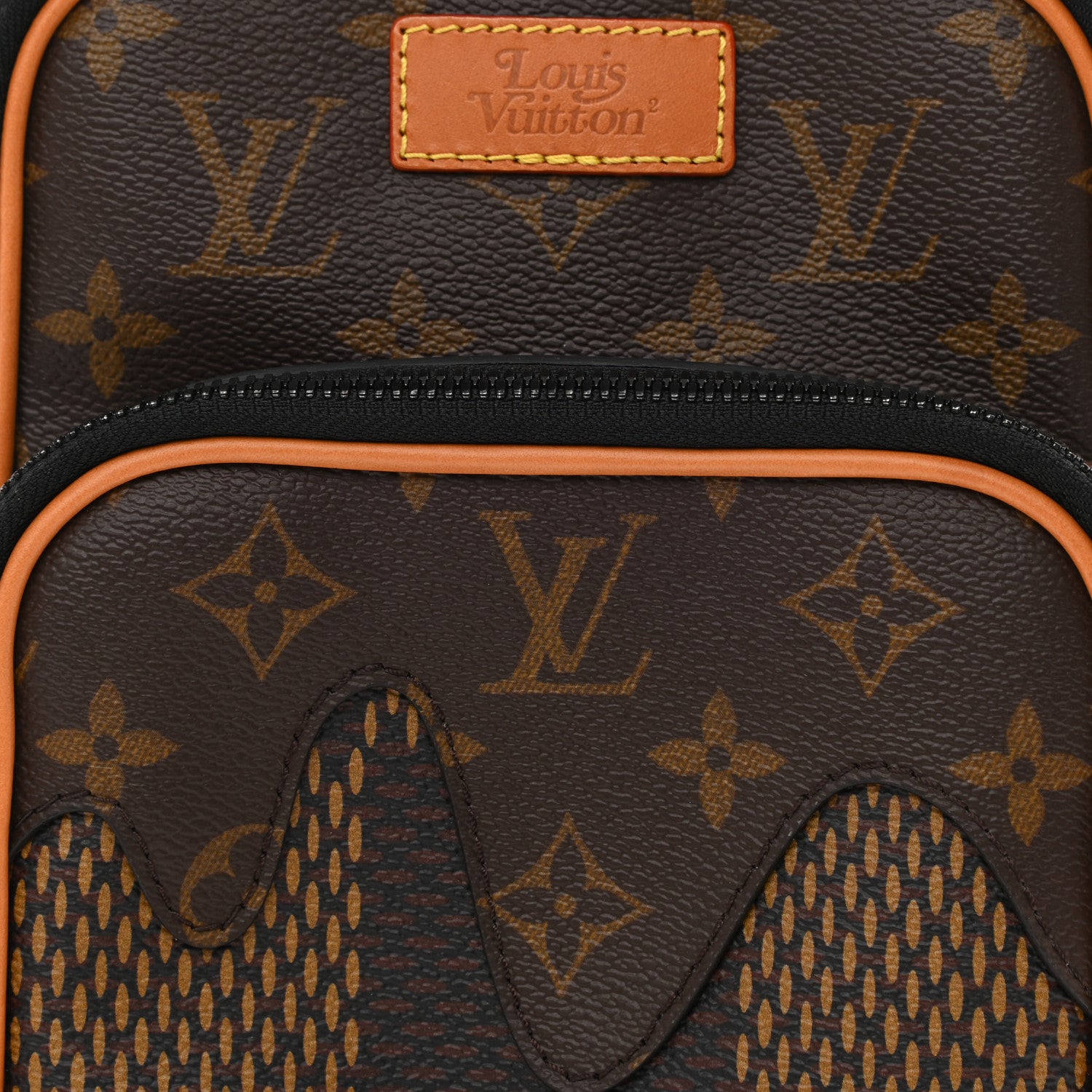 Louis Vuitton X NIGO Giant Damier Ebene Monogram Amazone Sling Bag 8 of 8