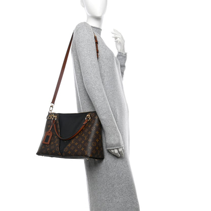 Louis Vuitton Monogram V Tote MM Black 2 of 9