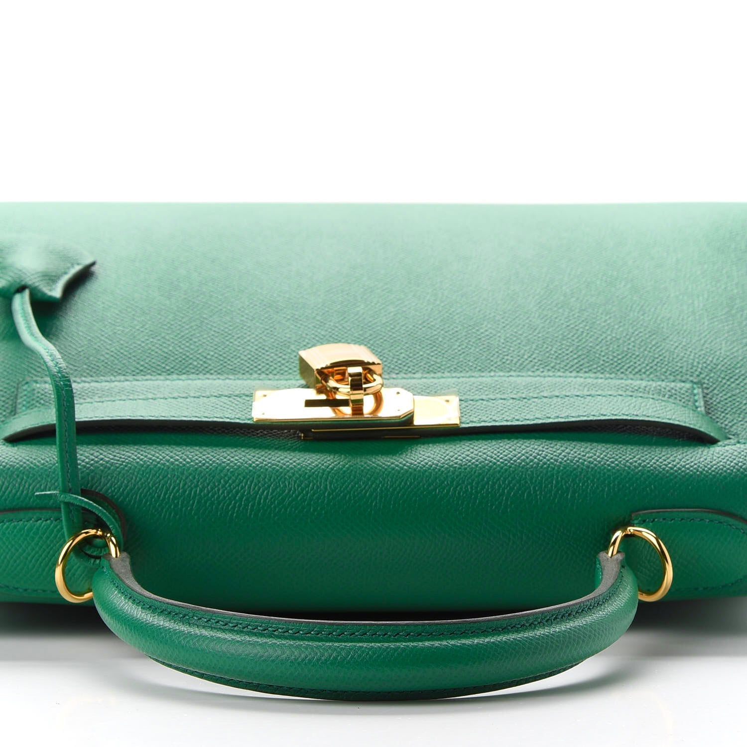 Hermes Epsom Kelly Sellier 28 Vert Vertigo 11 of 38