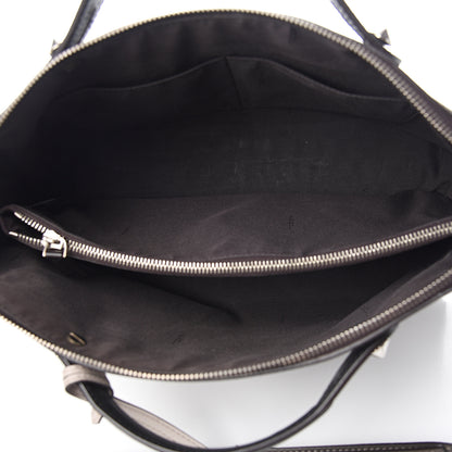 Fendi Vitello Dolce 4 Color Large By The Way Boston Bag Carbone Grigio Polvere Multicolor 4 of 13