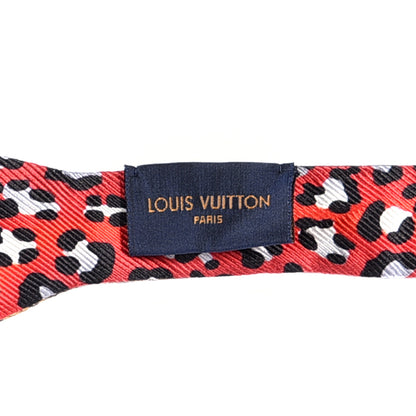 Louis Vuitton Silk Monogram Vuittamins Bandeau 3D Marron 3 of 3