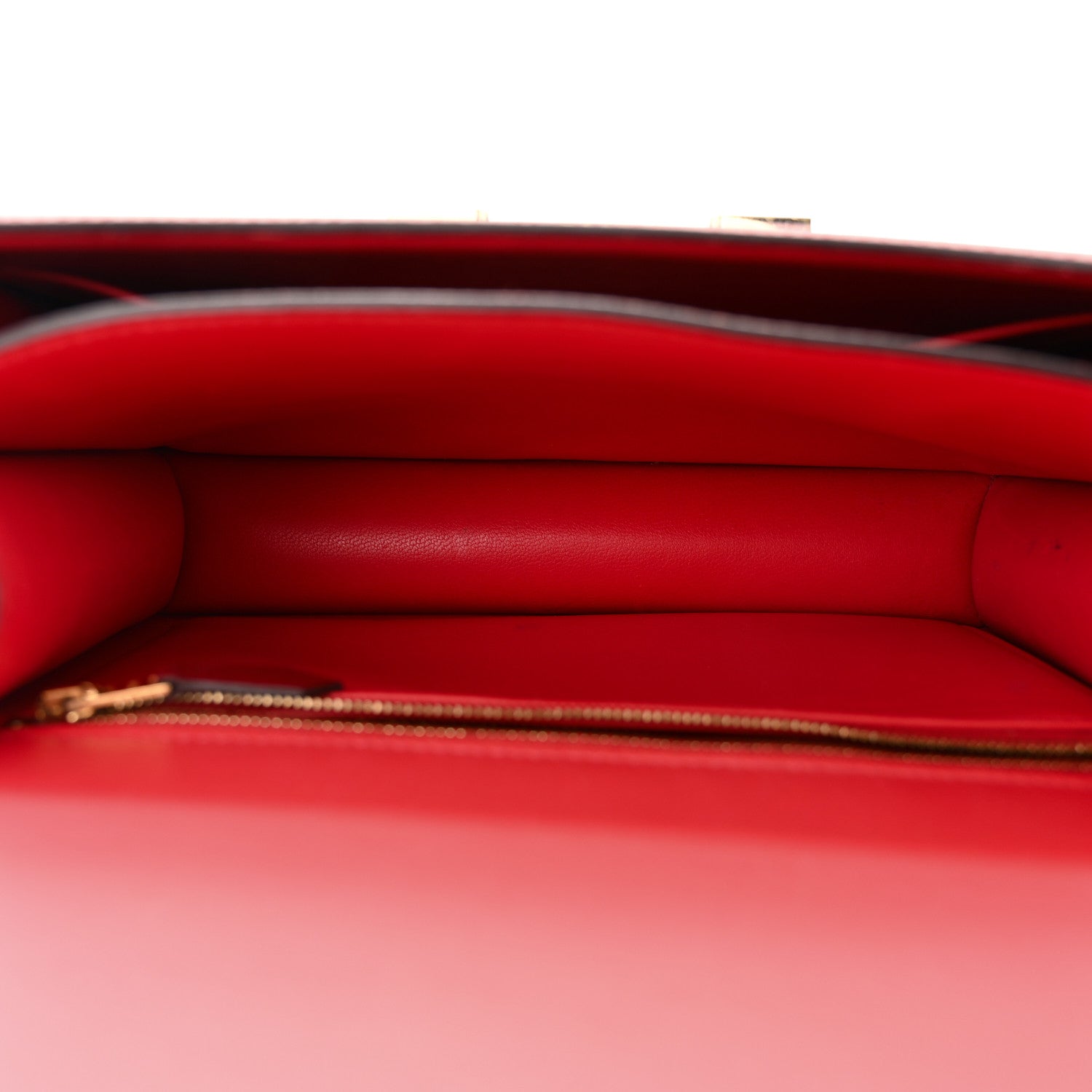 Hermes Epsom Enamel Constance 24 Rouge Grenat 5 of 13