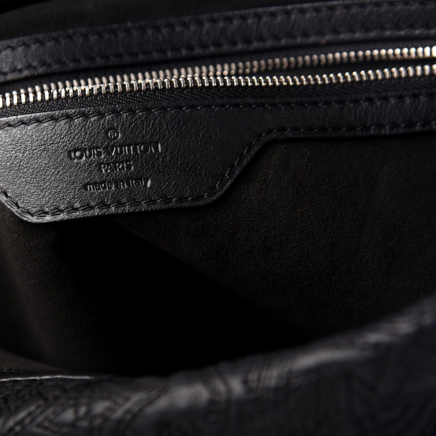 Monogram Lambskin Antheia Ixia PM Black