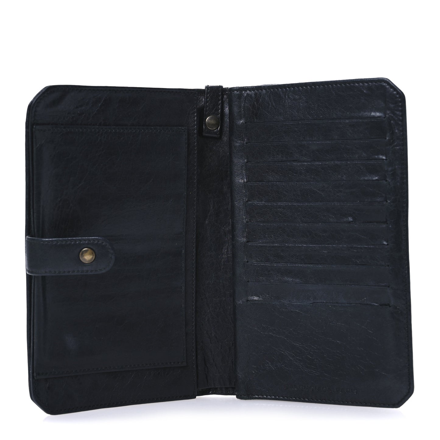 Agneau Giant 12 Gold Hardware Travel Organizer Wallet
