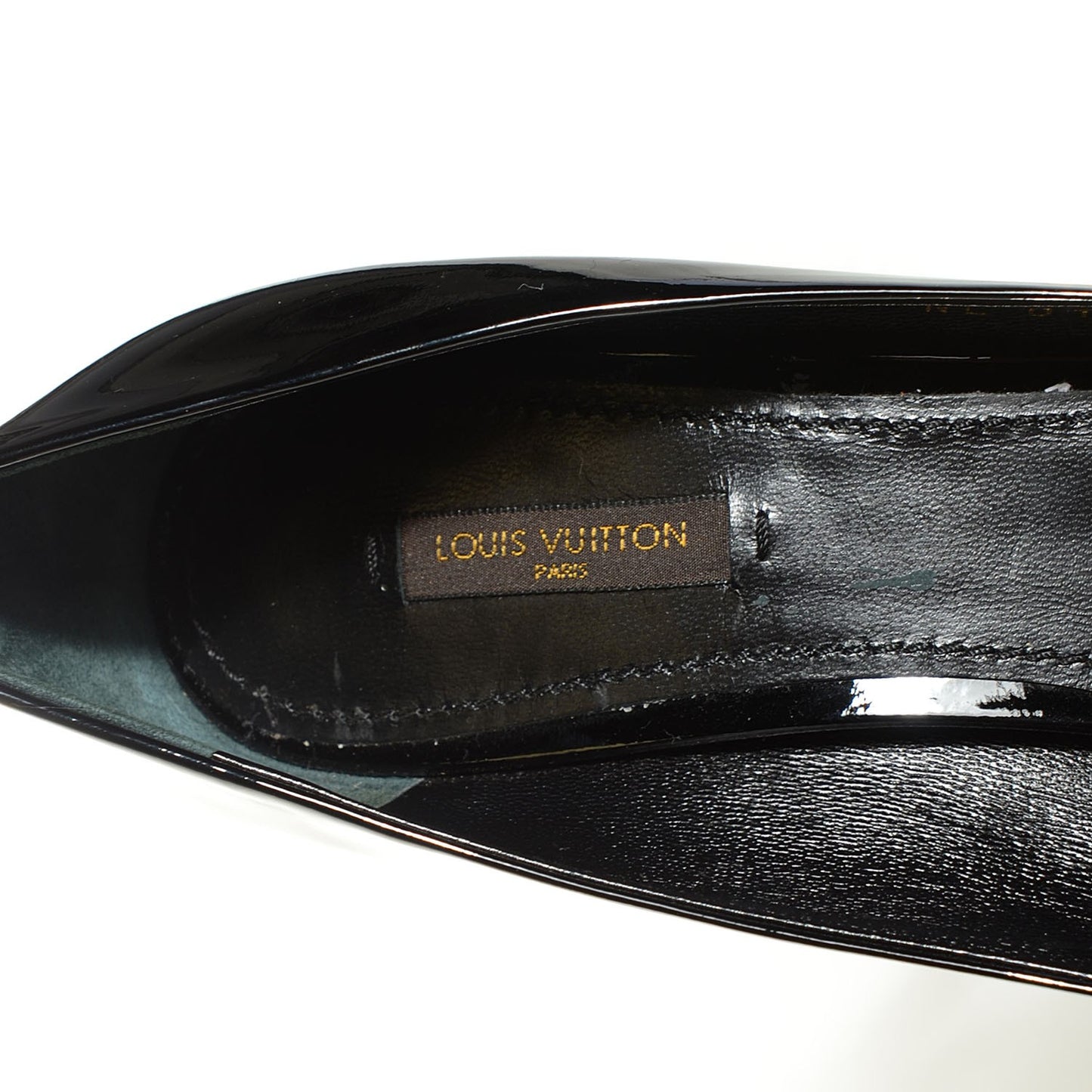 Patent Calfskin Oh Really Pumps 39 Black