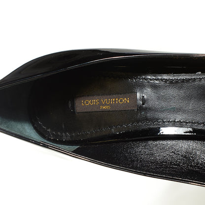 Louis Vuitton Patent Calfskin Oh Really Pumps 39 Black 8 of 8