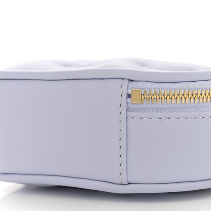 Louis Vuitton Calfskin Embroidered Monogram Pop My Heart Bag Pouch Lilac 9 of 10