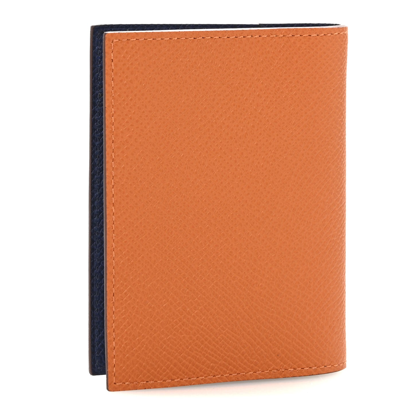 Epsom Verso Globe Trotter Agenda Cover PM Orange Bleu Saphir