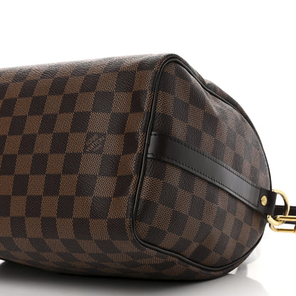 Louis Vuitton Damier Ebene Speedy Bandouliere 25 10 of 10