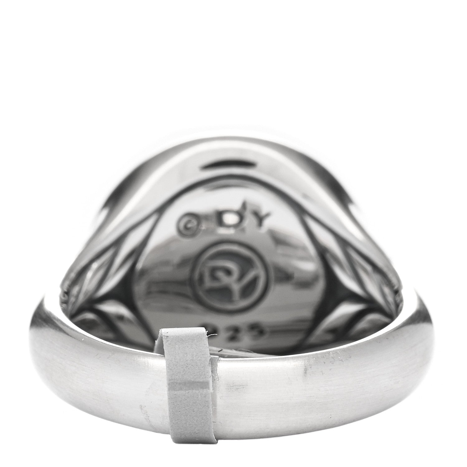 David Yurman Sterling Silver Petrvs Lion Pinky Ring 54 7 2 of 3