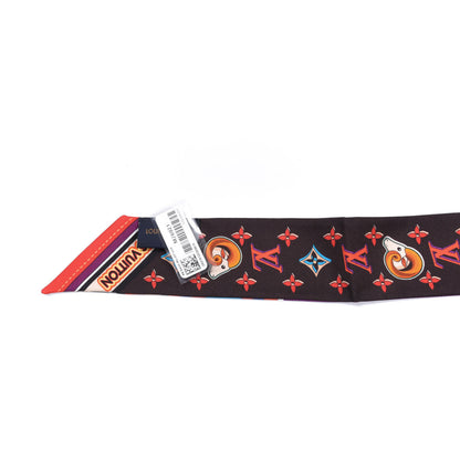 Louis Vuitton Silk Astro Aries BB Bandeau Black 2 of 4