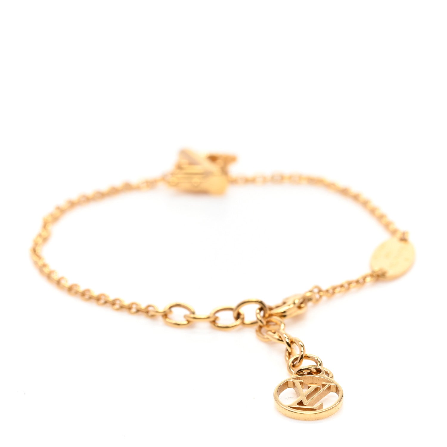 Louis Vuitton LV And Me Letter Z Bracelet Gold 3 of 5