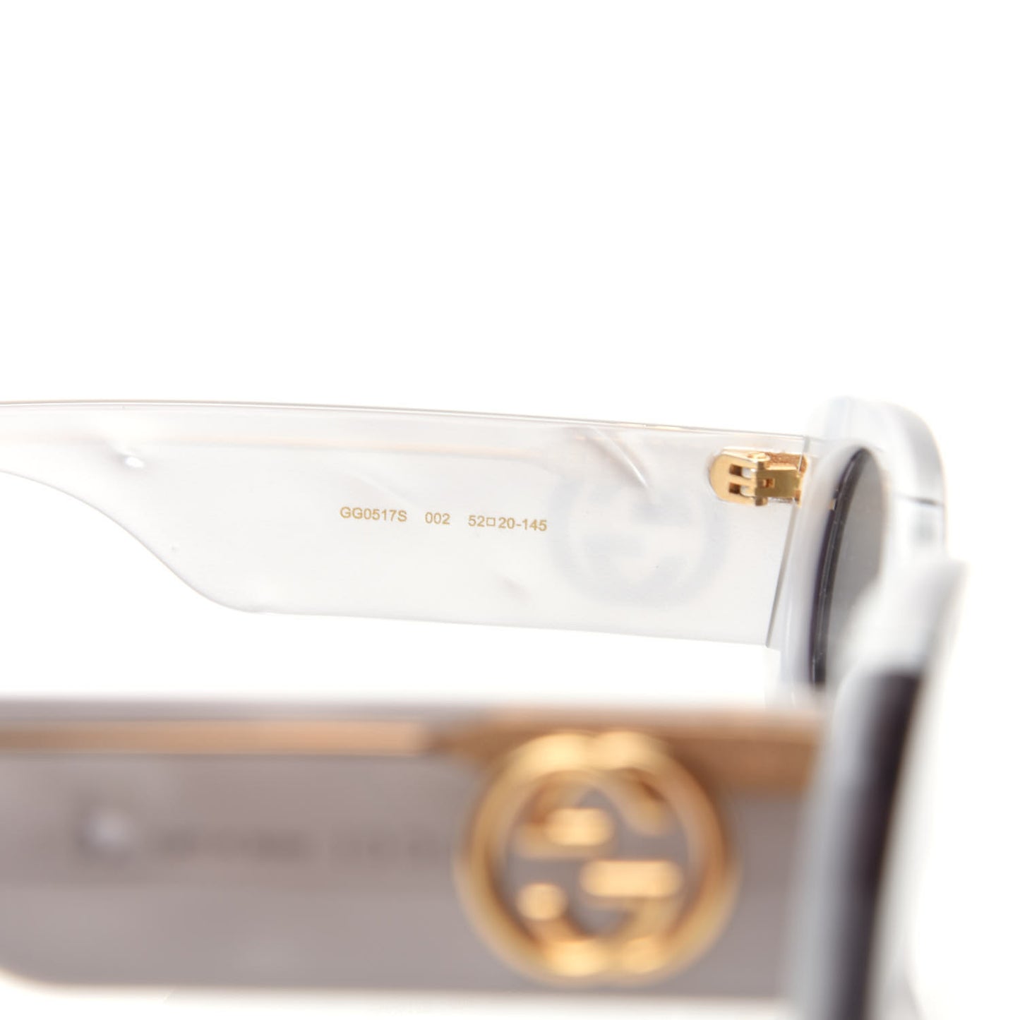 Acetate Oval Sunglasses GG0517S Grey