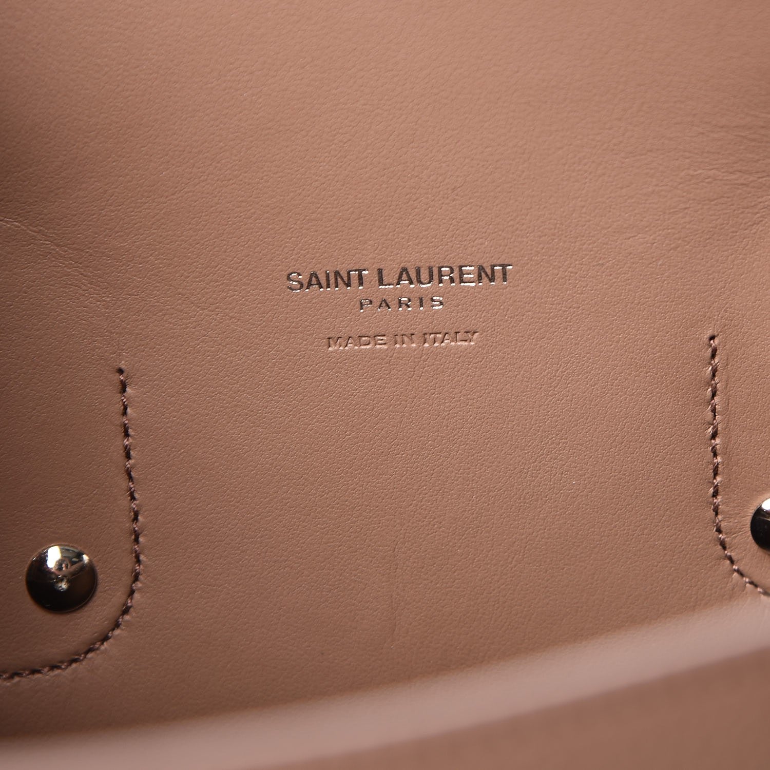 Saint Laurent Grained Calfskin Small Sac De Jour Old Rose 7 of 9