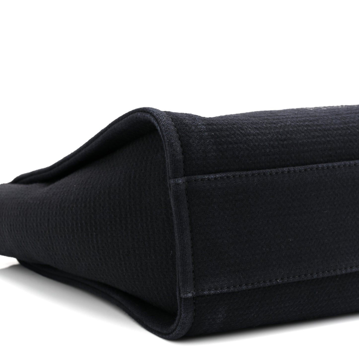 Mixed Fibers Small Deauville Tote Dark Blue