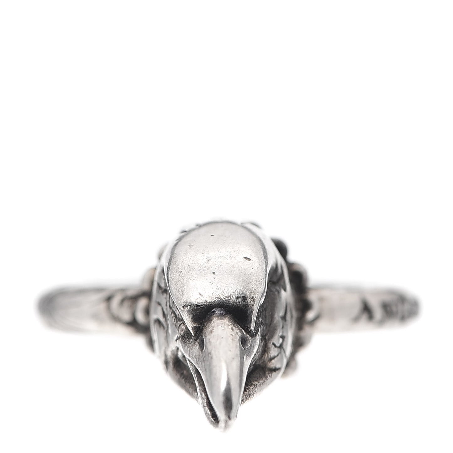 Sterling Silver Anger Forest Eagle Head Ring 53 6.25
