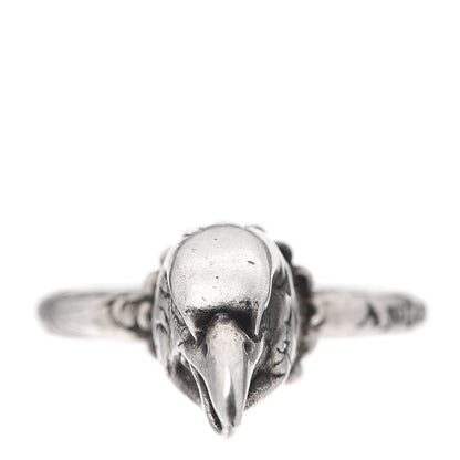 Gucci Sterling Silver Anger Forest Eagle Head Ring 53 6.25 3 of 7