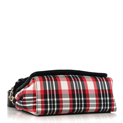 Burberry Nylon Hackberry Crossbody Bag Red Black White 4 of 10